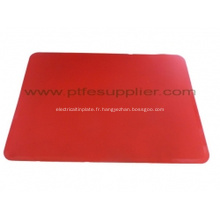 Plaque à pâtisserie flexible et en silicone rouge rouge